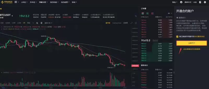 币圈合约怎么玩？币安交易所进行比特币合约交易教程