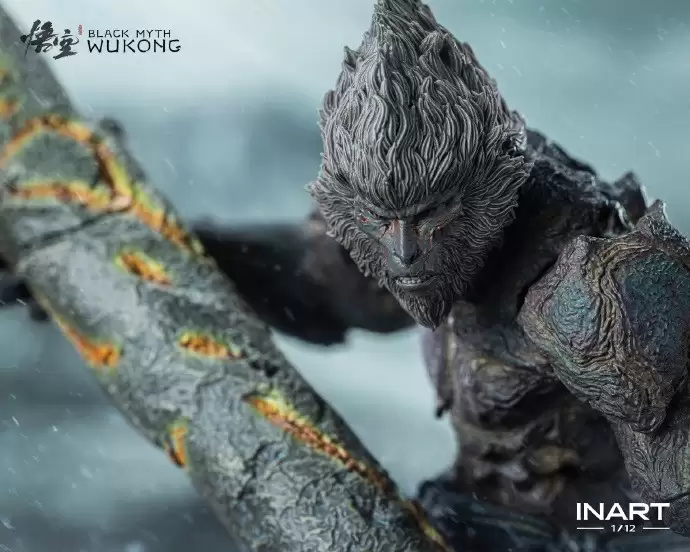 昆仑顶上柱擎天!《黑神话:悟空》石猴手办即将开订