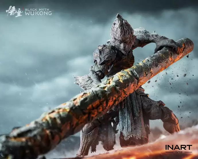 昆仑顶上柱擎天!《黑神话:悟空》石猴手办即将开订