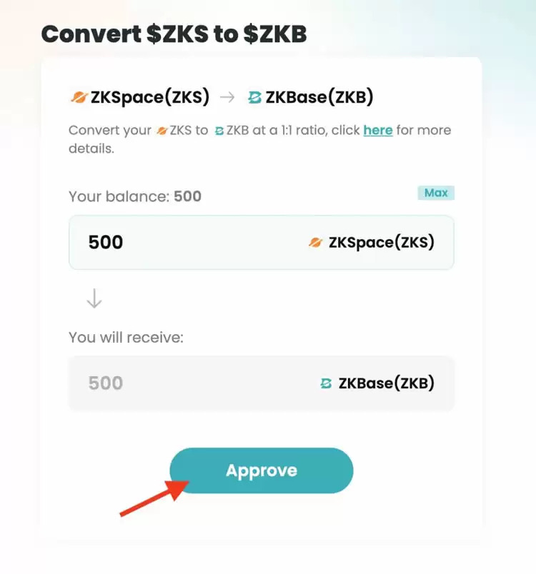 ZKS兑换ZKB操作教程