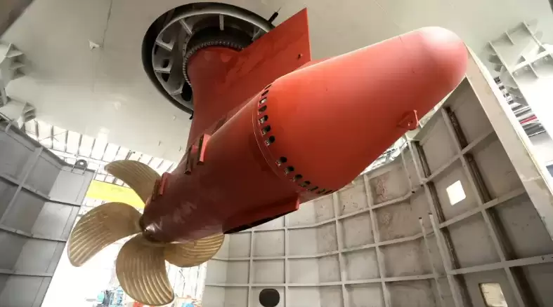 中船七〇四所发布S-POD系列吊舱推进器