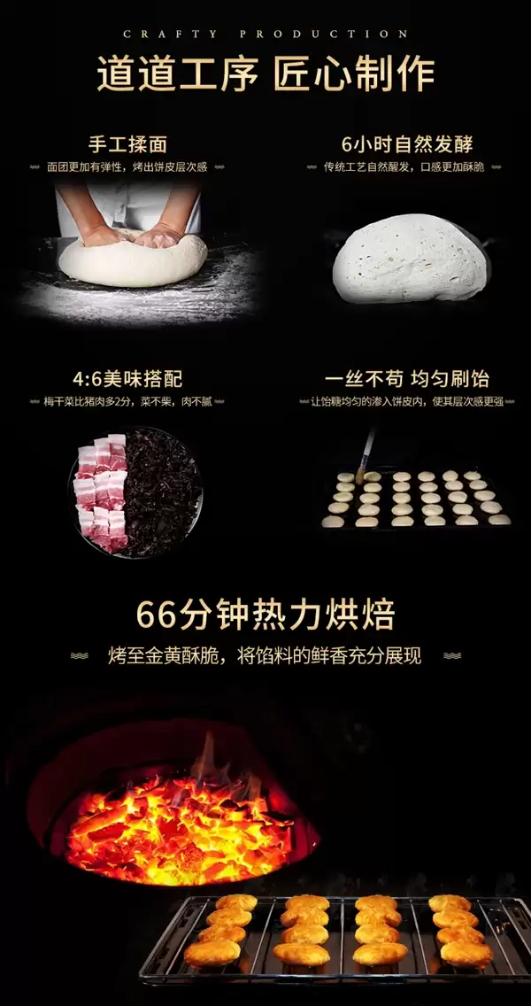 浙江老字号:德辉鲜肉梅干菜小酥饼24元80个发货