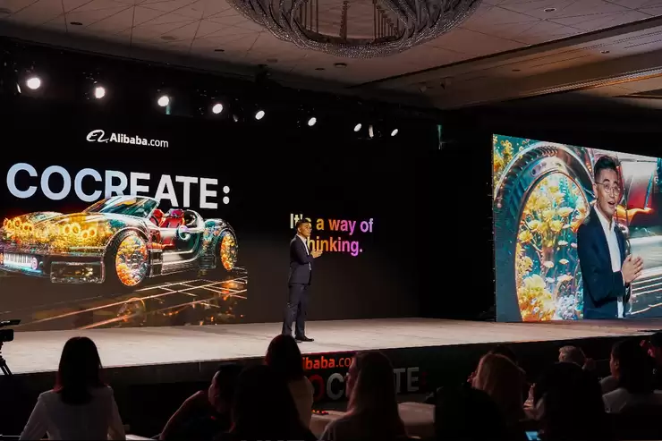 阿里巴巴国际站在美国举办Co-Create峰会：地标亮灯、会场爆满、200万全球中小企业参与