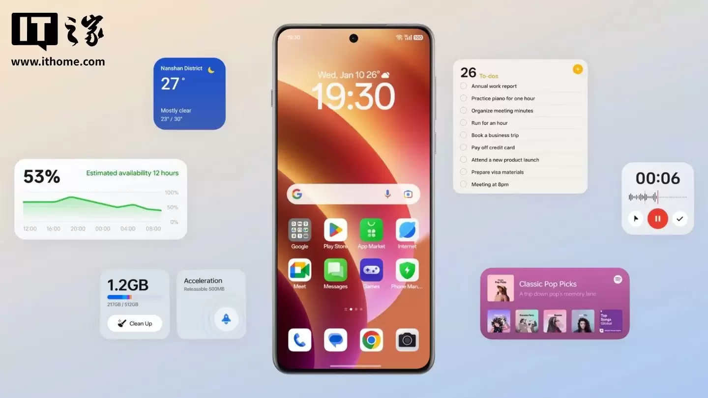 OPPO ColorOS 16 系统 12 月升级计划公布，12 月 12 日适配 Find N2、一加 11 等机型