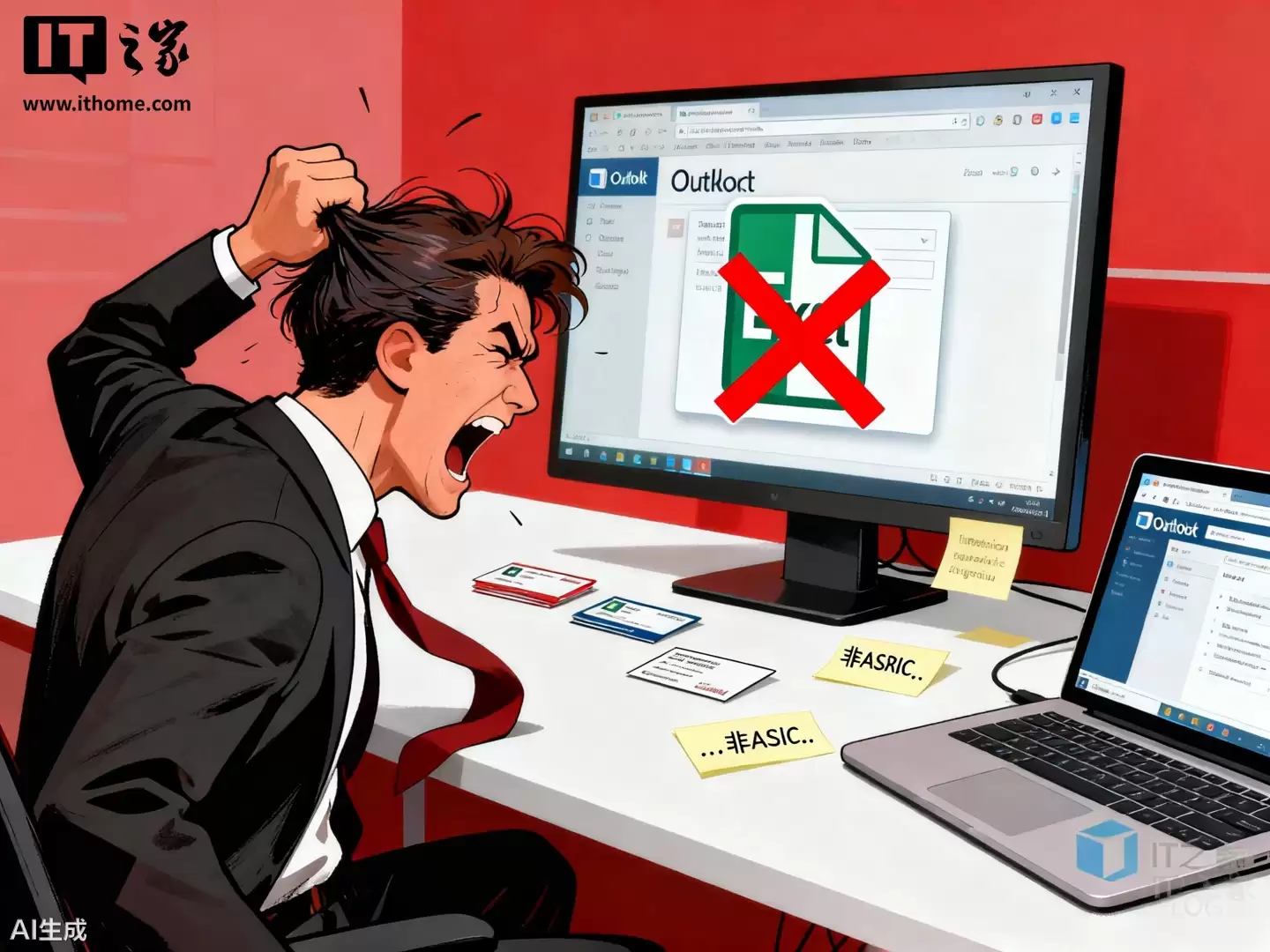 微软承认部分Win10/Win11新版Outlook无法打开Excel附件