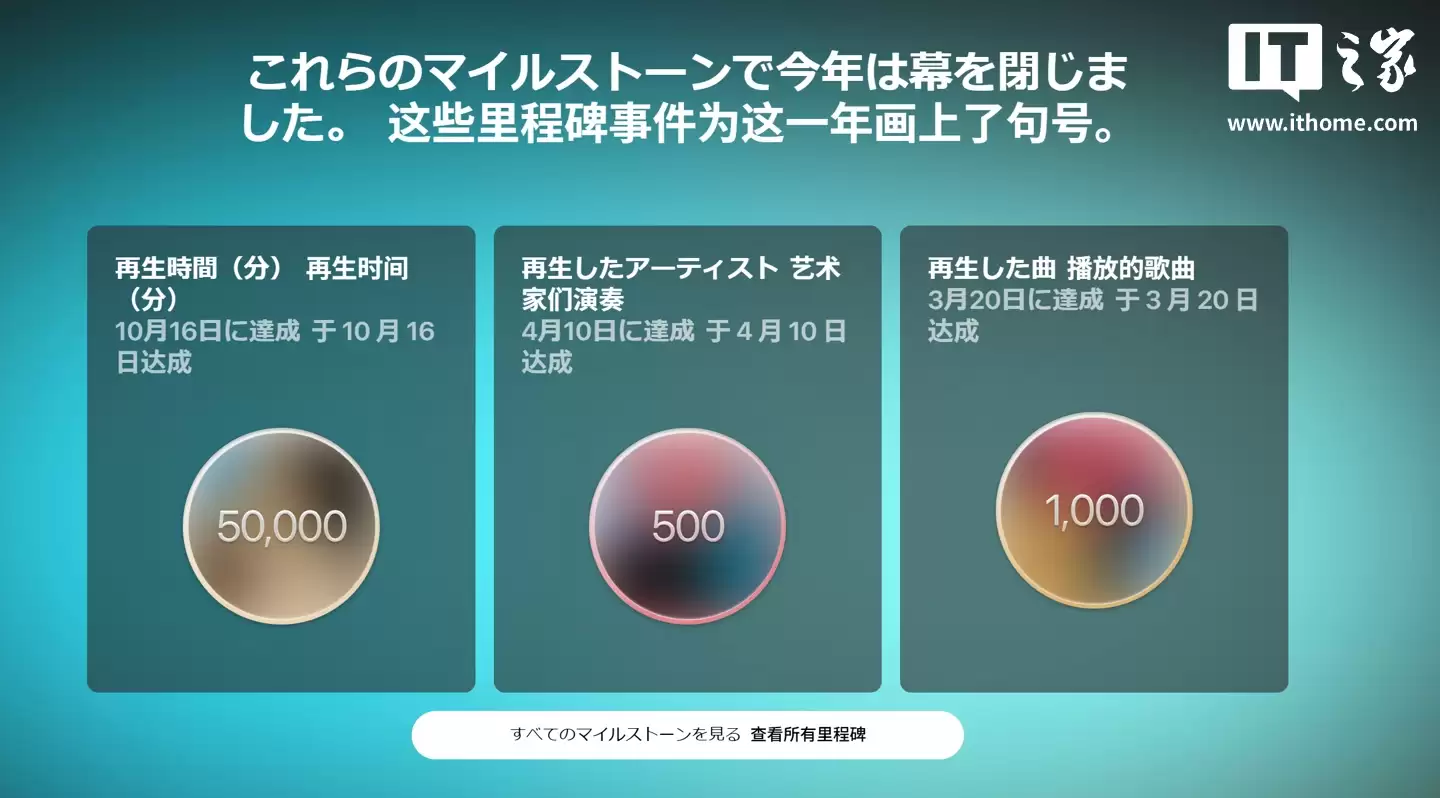 苹果 Apple Music 上线完整版 2025 年度音乐回忆,新增听歌习惯分析