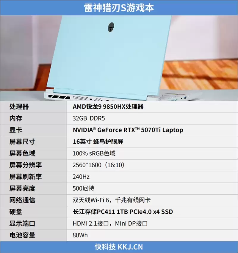 雷神猎刃S评测:万元游戏本性能出色 长江存储PC411 SSD宝刀不老