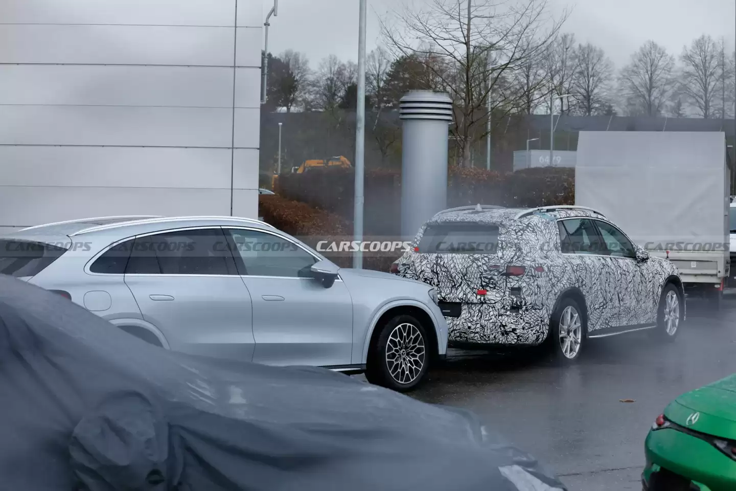 七座版奔驰 GLC EQ 首曝：车身加长，迎合中国市场需求