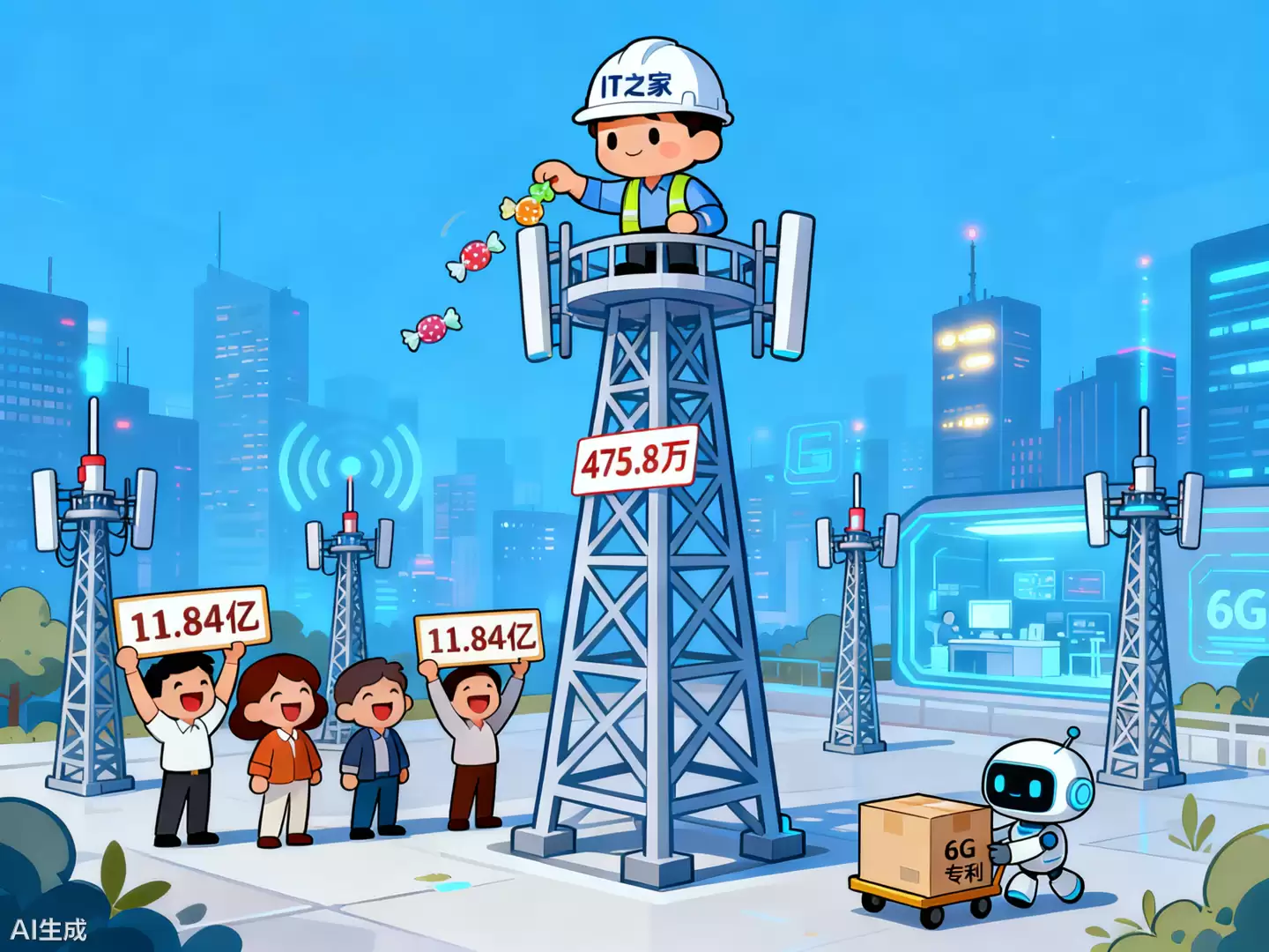 我国5G基站总数突破475.8万个，比上年末净增50.7万个