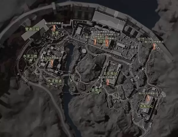 三角洲行动零号大坝烽火纪念杯刷新点在哪