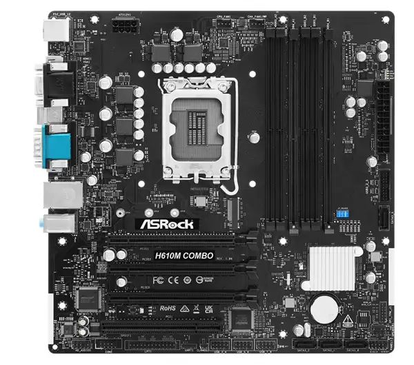 华擎又出妖板H610M Combo:DDR4与DDR5合体