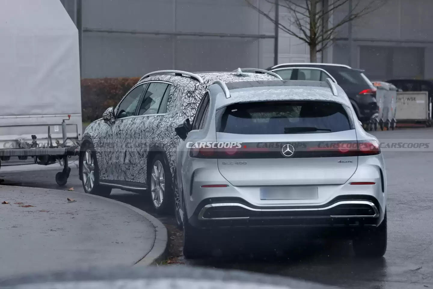 七座版奔驰 GLC EQ 首曝：车身加长，迎合中国市场需求