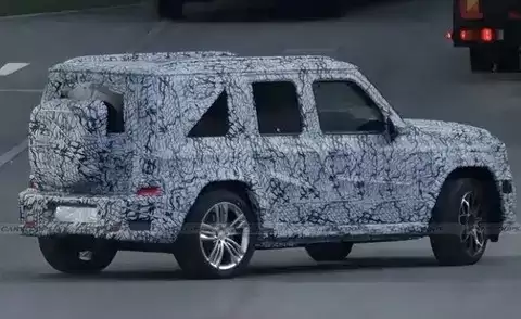 奔驰纯电动G路试曝光，2027年将亮相