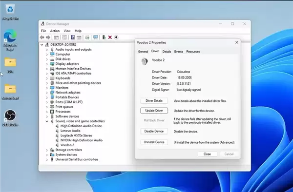 跨越25年的兼容:古老3dfx Voodoo2点亮搭载9900X的Windows 11!