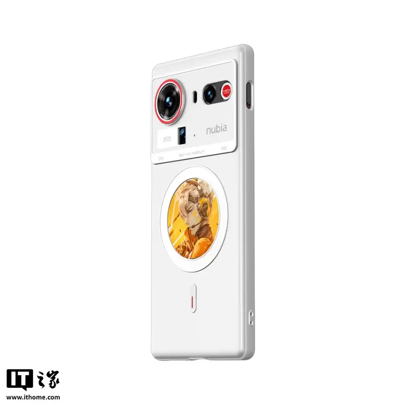 努比亚 Z80 Ultra 墨水瓶手机壳上线：NFC 供电换图、磁吸充电，售价 399 元