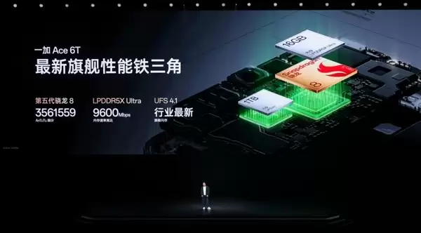 全球首款第五代骁龙8旗舰！一加Ace 6T首销：2399元起