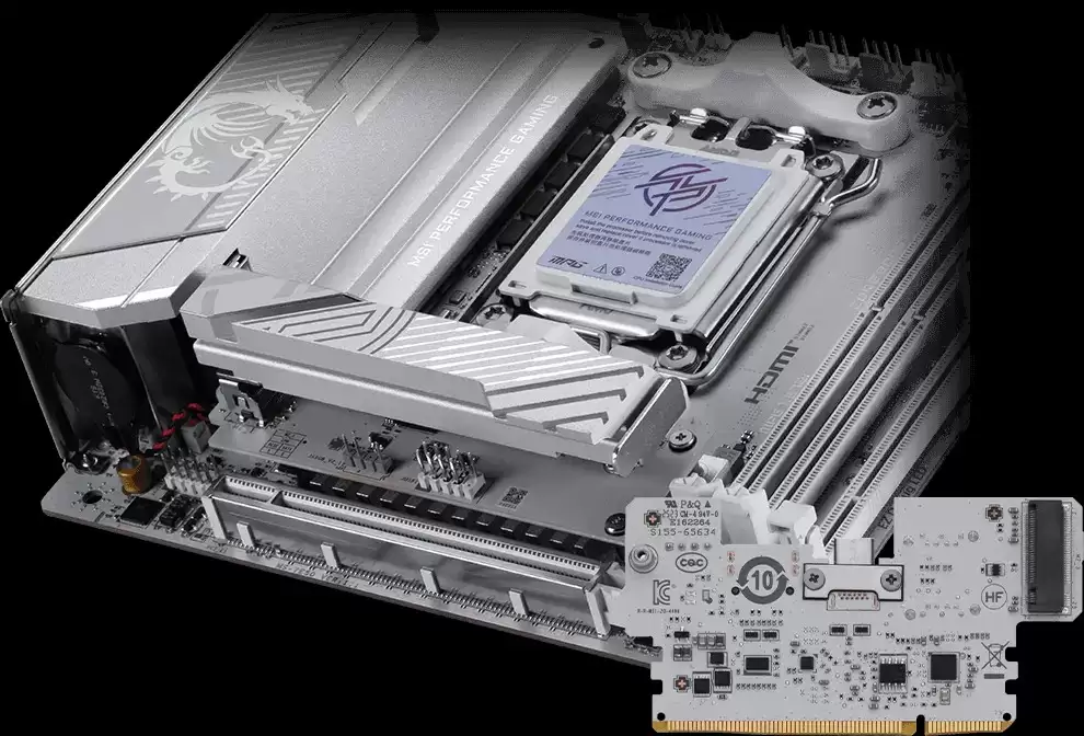 微星 MPG X870I EDGE TI EVO WIFI 主板上架,2499 元