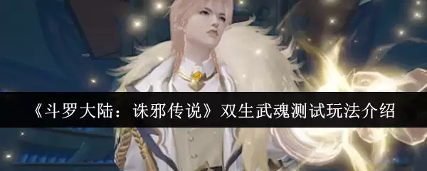 《斗罗大陆：诘邪传说》双生武魂测试玩法介绍