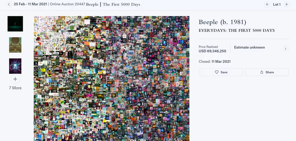 马斯克、扎克伯格等名人遭“狗体化”,Beeple新艺术展讽刺巨头掌控你的世界观