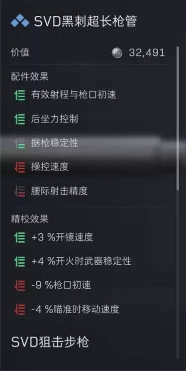 三角洲行动s7赛季SVD改枪方案