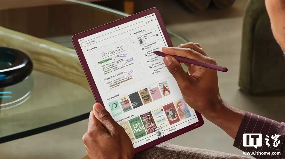 微软 PP 哥加盟亚马逊首发新品，新款 Kindle Scribe 墨水平板 12 月 10 日上市