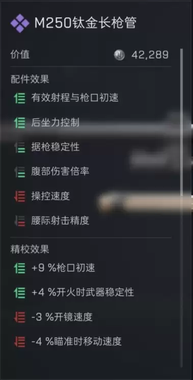 三角洲行动s7赛季M250改装方案