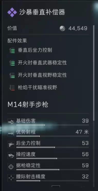 三角洲行动s7赛季m14改枪方案