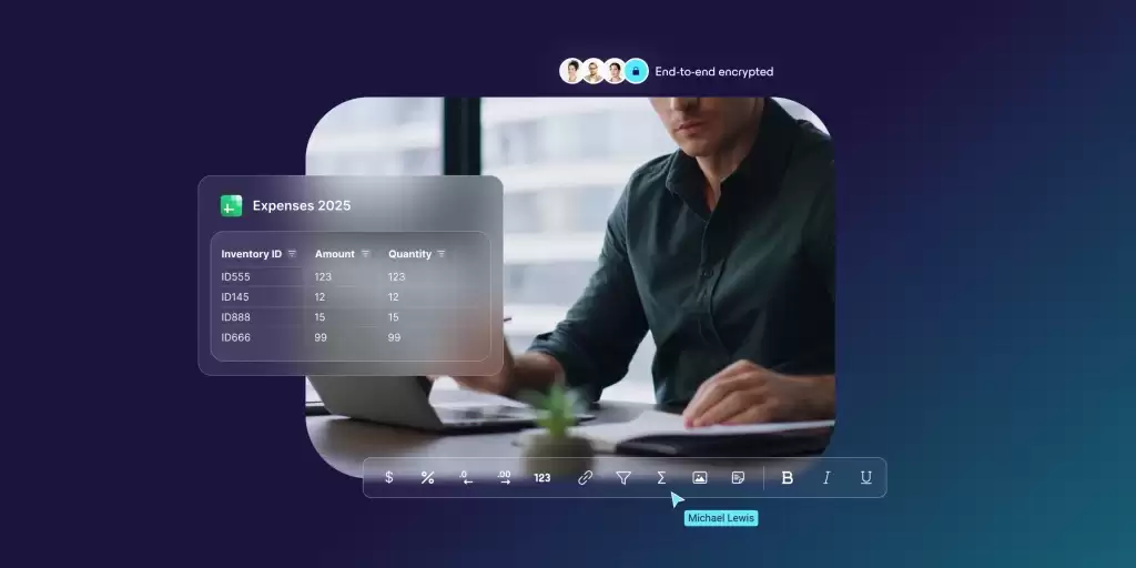 拒绝 AI 偷看数据:Proton 推出加密表格 Sheets,剑指微软 Excel
