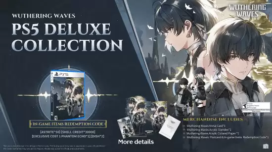 鸣潮2.8前瞻揭晓PS5实体豪华版 2026年春季发售