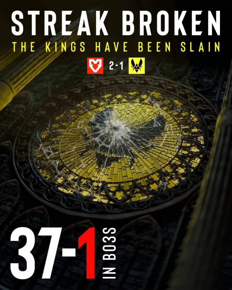 王朝更迭之夜!MOUZ终结小蜜蜂统治时代,Vitality七连冠神话破灭 王朝更迭之夜!MOUZ终结小蜜蜂统治时代,Vitality七连冠神话破灭