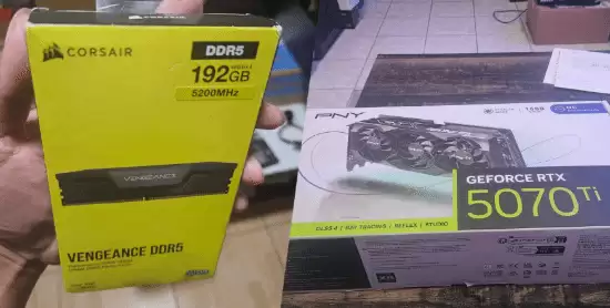 192GB内存换RTX5070Ti引热议:价值失衡还是个人选择