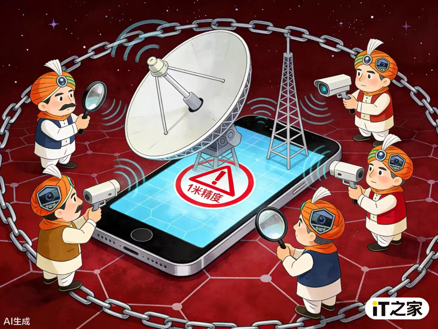 印度拟强制手机全天24小时开启A-GPS辅助定位：精度1米内，耗电严重