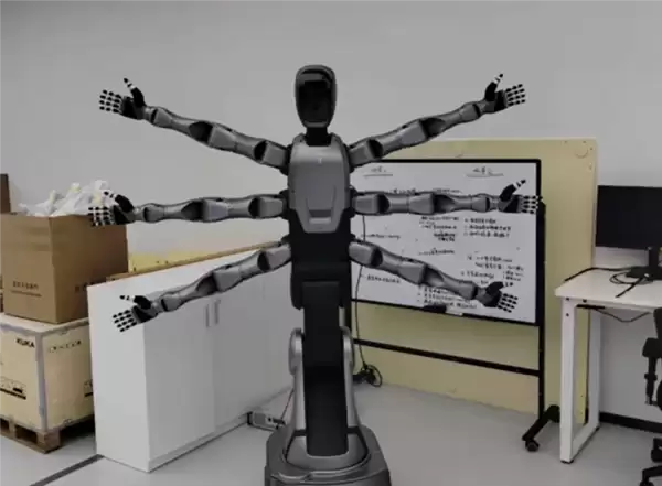 美的机器人“美罗u”首亮相:6臂协同作业 年底进场“打工”