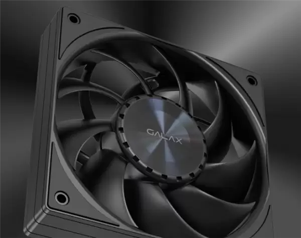 影驰飓风PF120风扇售价39元:轴心加入金质CD纹理 提供正反叶版本