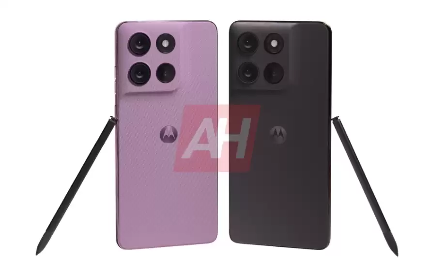 摩托罗拉 Moto G Stylus 2026 手机渲染图曝光：两款配色，搭手写笔