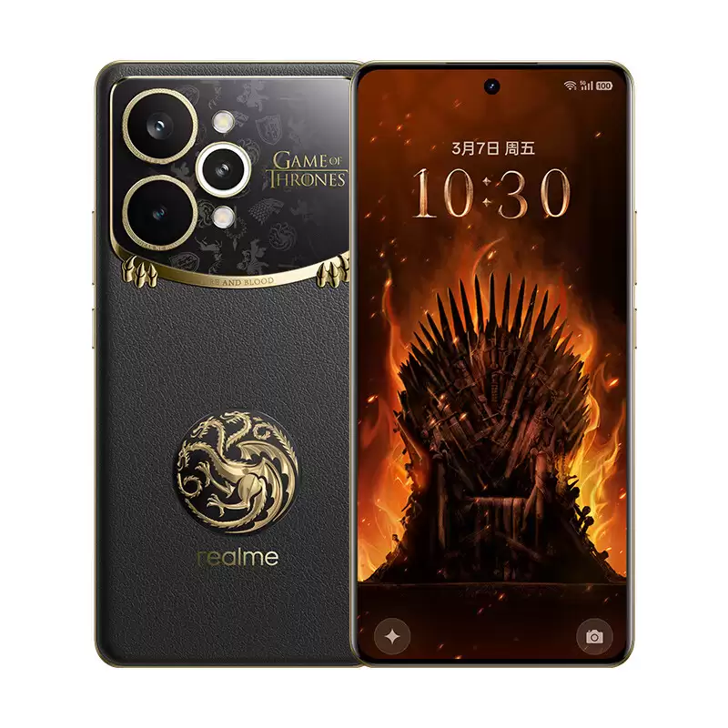 realme 真我 15 Pro《权力的游戏》限定版手机发售，12GB+512GB 规格 2499 元