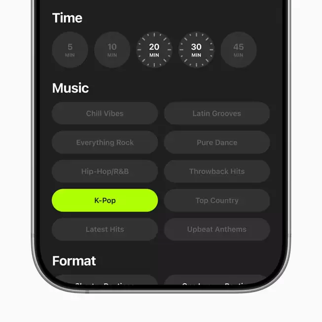 五年來最大擴張:蘋果健康服務 Apple Fitness+ 登陸中國台灣和香港等 28 個市場地區,新增多語言數字配音與 K-Pop 音樂類型