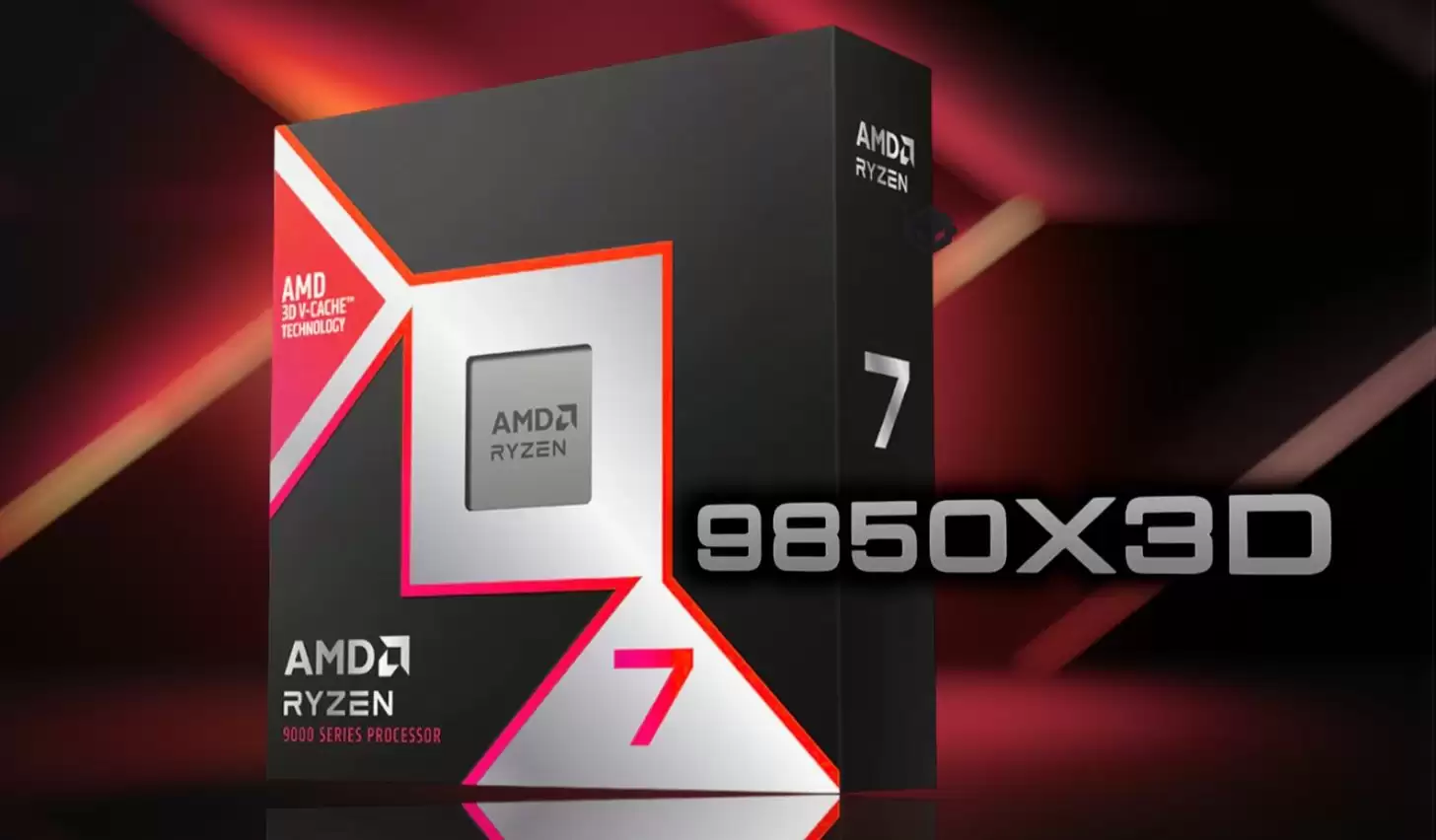 AMD 最强 8 核游戏 CPU 现身:R7 9850X3D 运行图曝光,性能比 7800X3D 预估高 20%