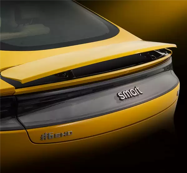 近5米！品牌史上最大 smart精灵6号官图发布：像小米SU7