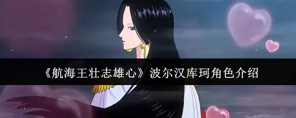 《航海王壮志雄心》波尔汉库克角色介绍