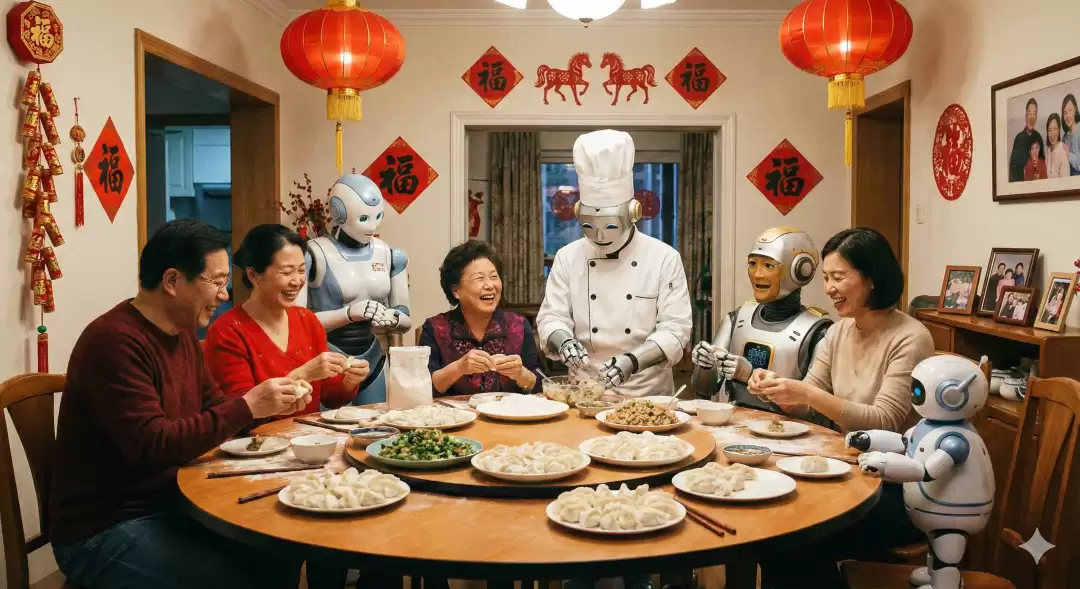 宇树、智元竞争春晚赞助席位，机器人要在马年除夕包饺子？