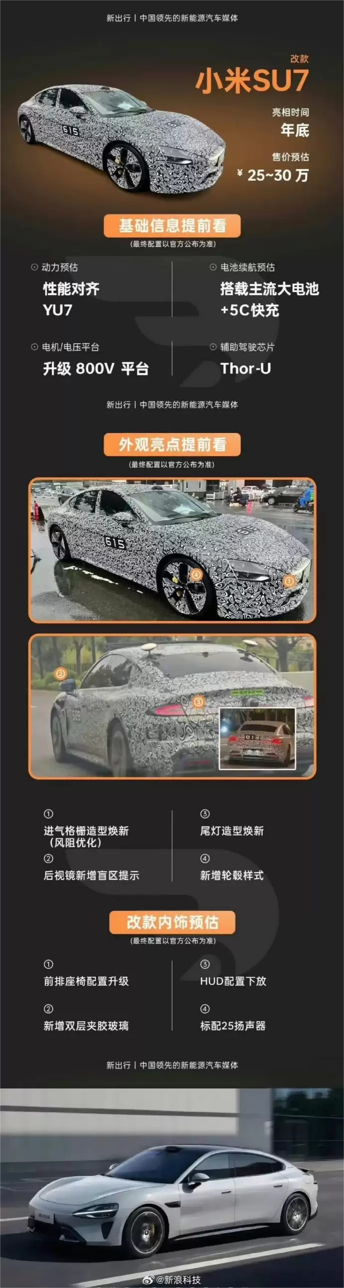 雷军新车曝光 小米炸翻全网