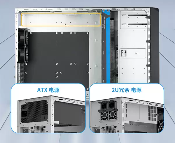 银欣新款工作站机箱售价超四千：门板带锁防盗 8热插拔硬盘位