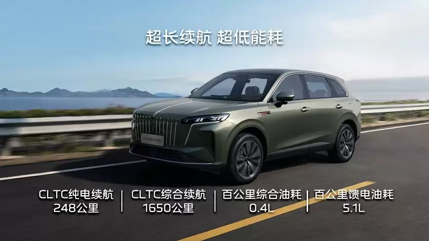 红旗HS6 PHEV将于12月16日上市，预售17.88万元起