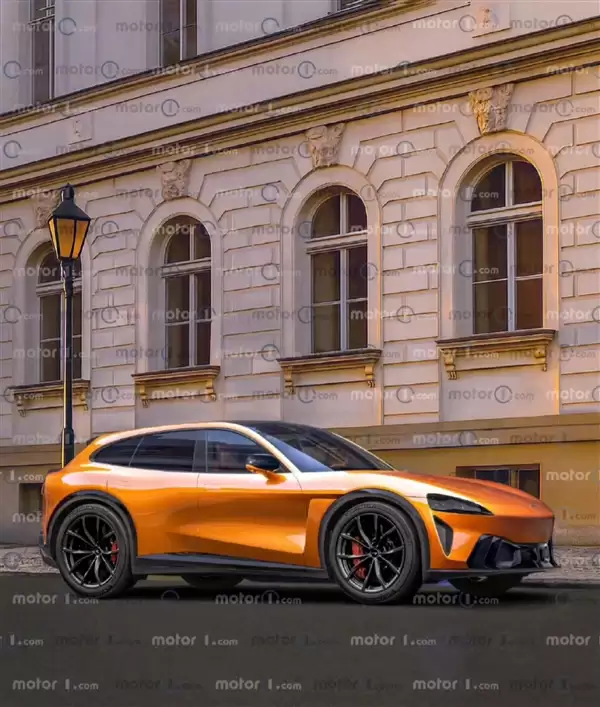 迈凯伦首款SUV渲染图公布：一眼小米YU7