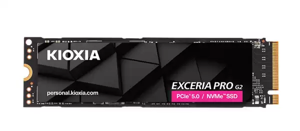 铠侠发布PCIe 5.0 SSD旗舰硬盘EXCERIA PRO G2:14.9GB/s性能天花板