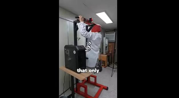 玩家自制引体向上开机装置促健康游戏