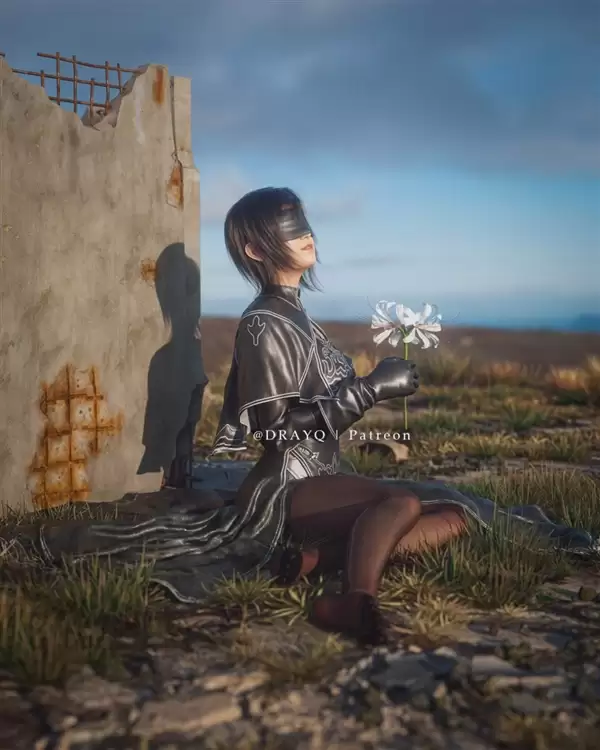 3D大神分享《最终幻想7:重制版》尤菲新图 黑丝小鹿超可爱