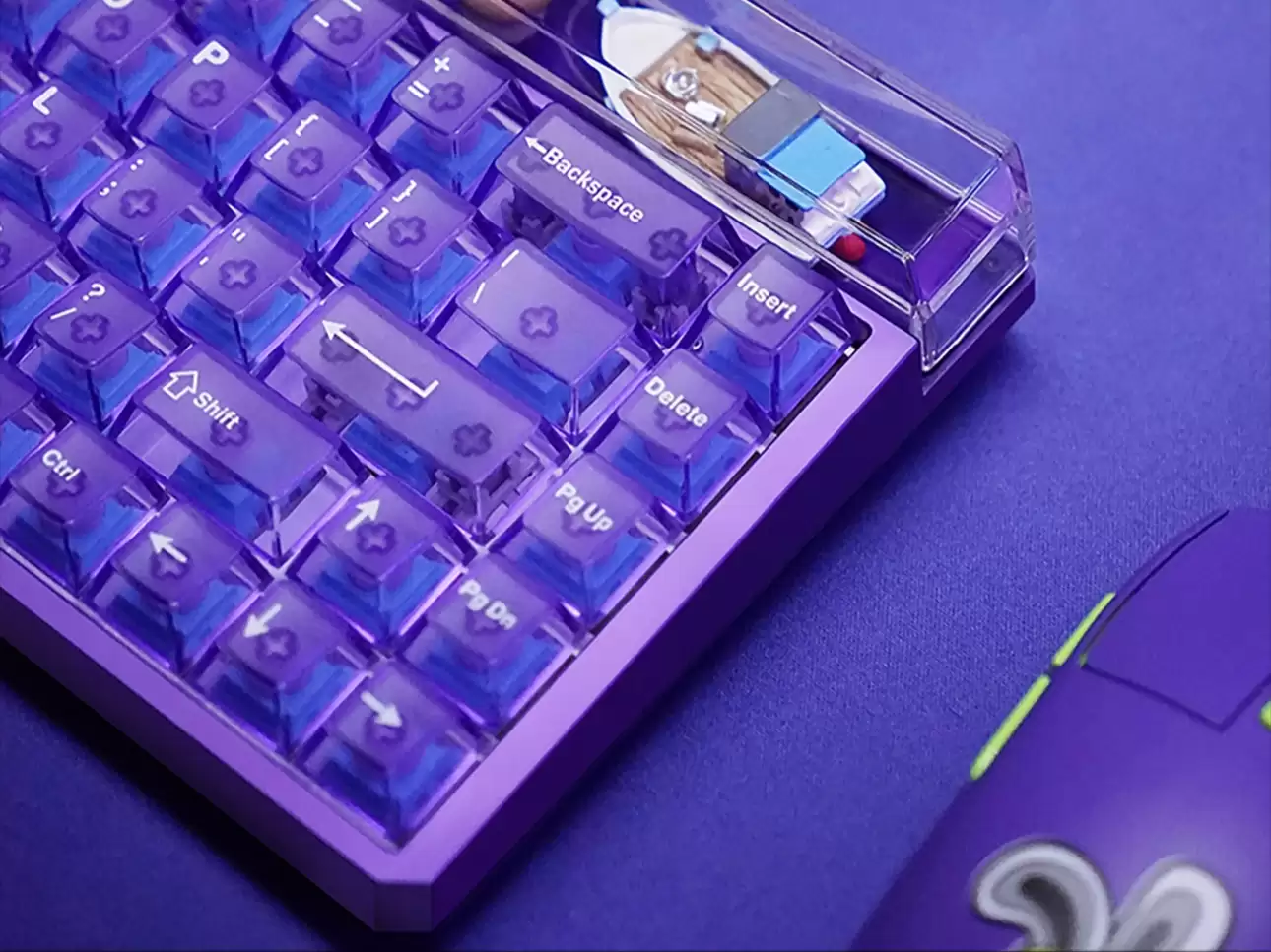 宣称“网咖行业首款”，达尔优推出电感轴双模键盘雷电68