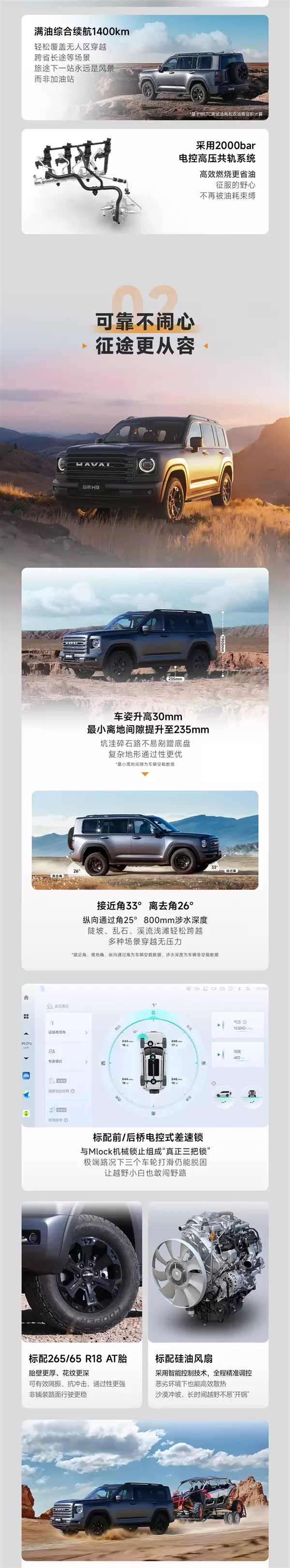 自带AT胎、涉水深度800mm!哈弗H9穿越版上市:限时23.29万